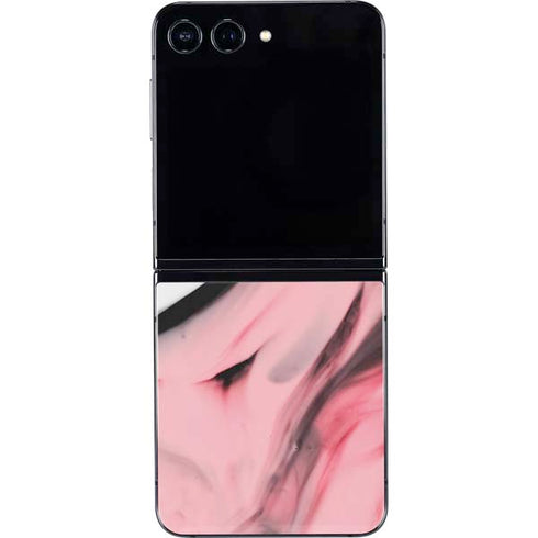 Pink Marble Ink Galaxy Z Flip5 5G Skin